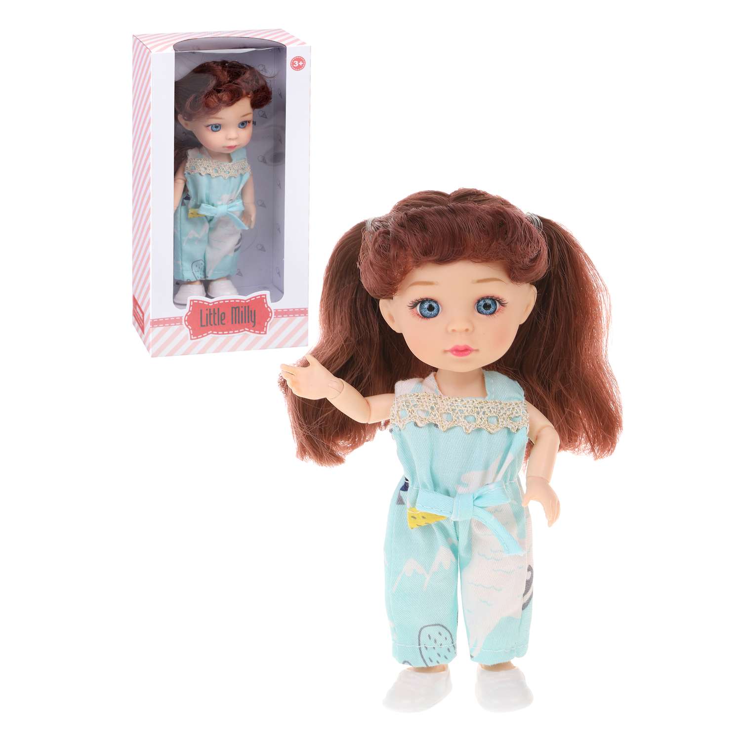 Кукла для девочки Наша Игрушка шарнирная 15 см 803603 - фото 8