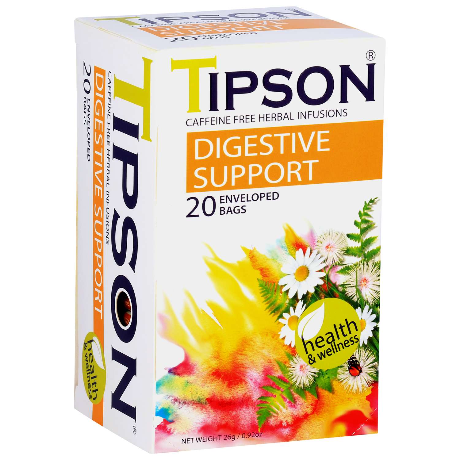 Чай Tipson На здоровье Digestive support 25 саше - фото 1