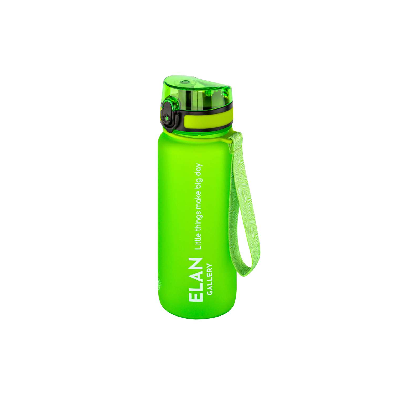 Бутылка для воды Elan Gallery 800 мл Style Matte ярко-зеленая - фото 4