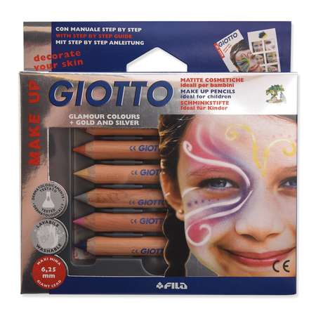 Набор для грима GIOTTO MAKE UP 6 цв ГЛАМУР гипоаллергенный