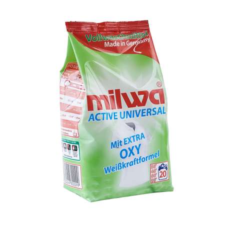 Стиральный порошок Milwa Active Oxy для белого белья концентрированный 1.34 кг
