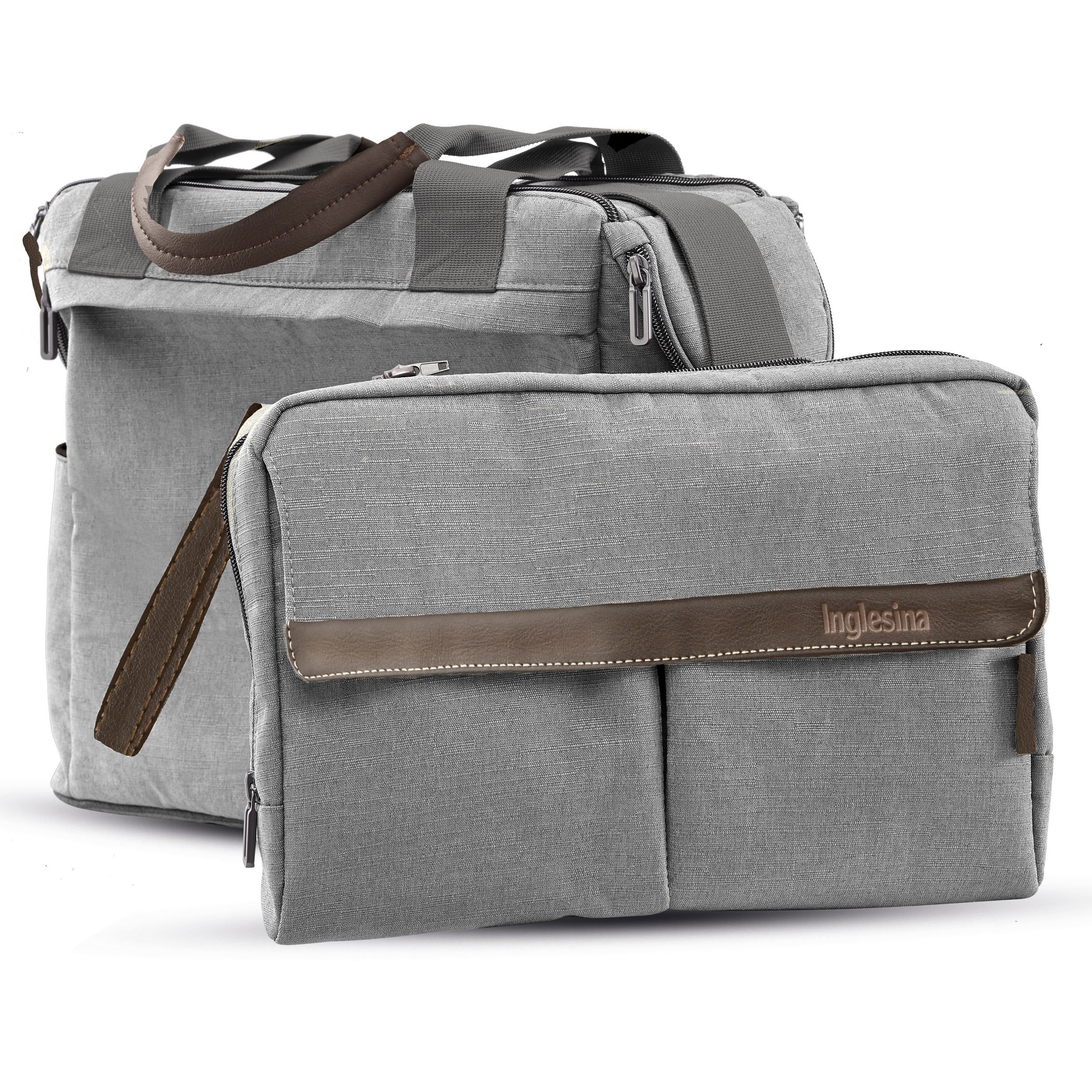 Сумка Inglesina Dual Bag Grey Melange AX91M0MNG - фото 2