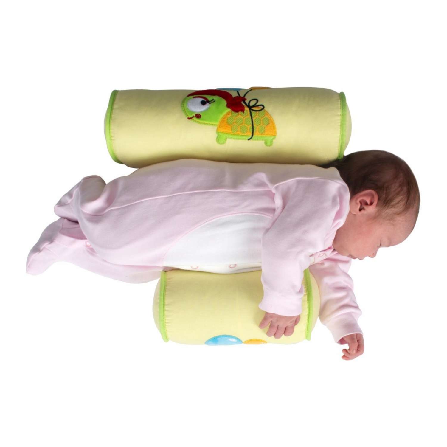 Подушка-позиционер SEVIBEBE с валиками для комфортного сна новорожденных - фото 2