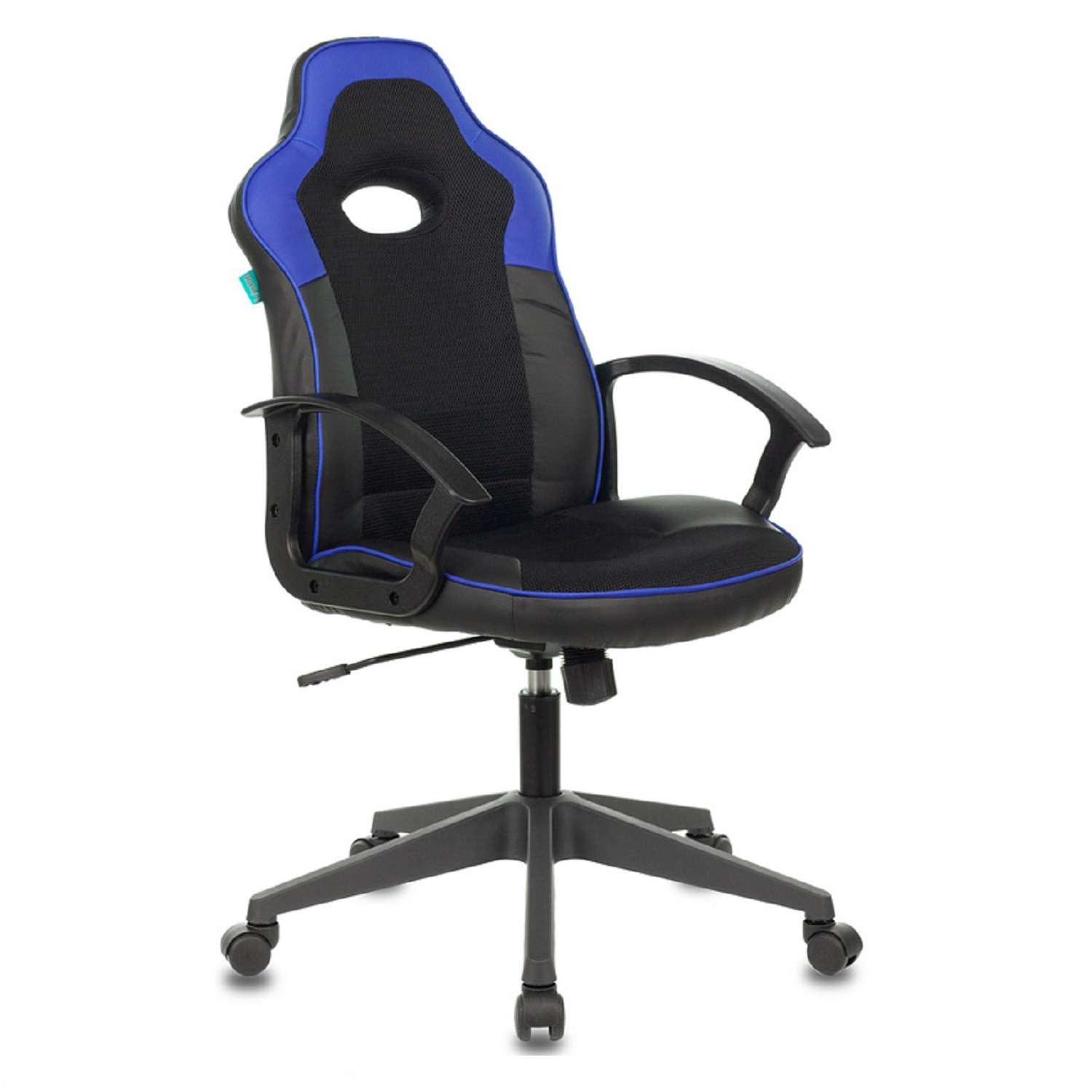 Кресло игровое Zombie Viking-11 Черный-Синий 1192512 - фото 2