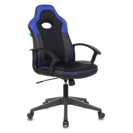 Кресло игровое Zombie Viking-11 Черный-Синий 1192512