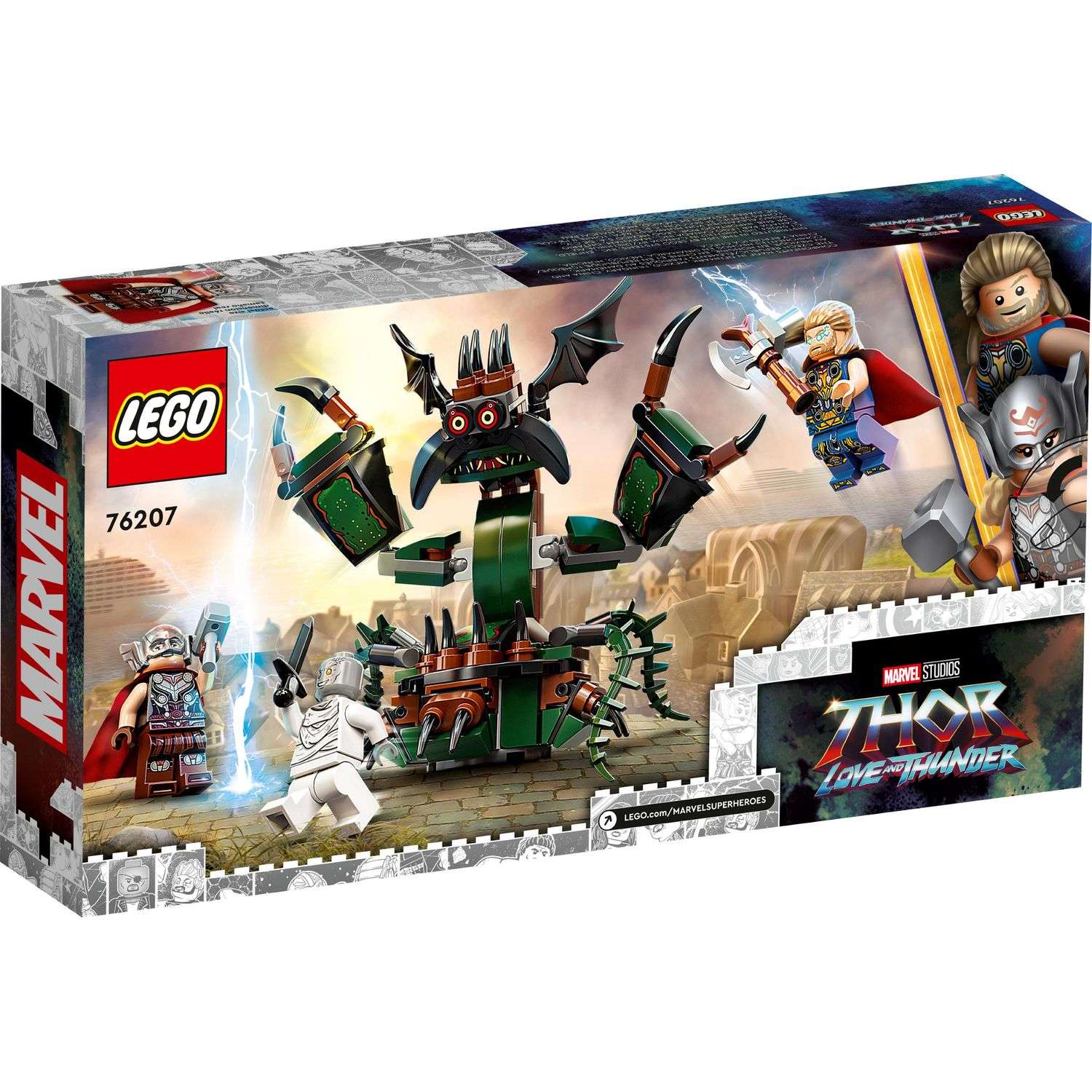 Конструктор LEGO Marvel Super Heroes Attack on New Asgard 76207 - фото 4