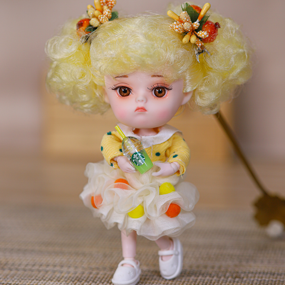 Кукла EstaBella Апельсинчик на шарнирах коллекционная 46283519 - фото 13