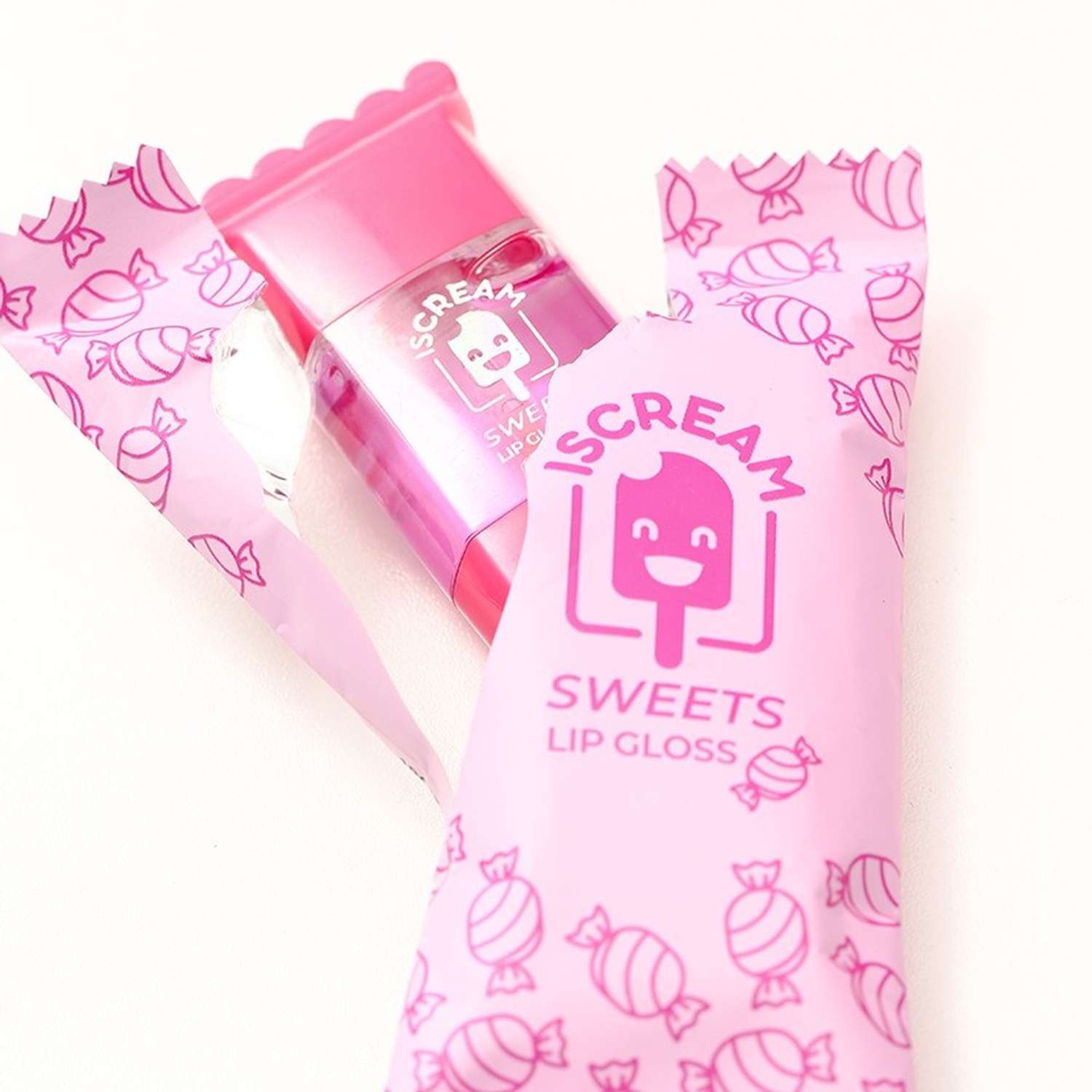 Блеск для губ ISCREAM Sweets тон 03 cotton candy - фото 7