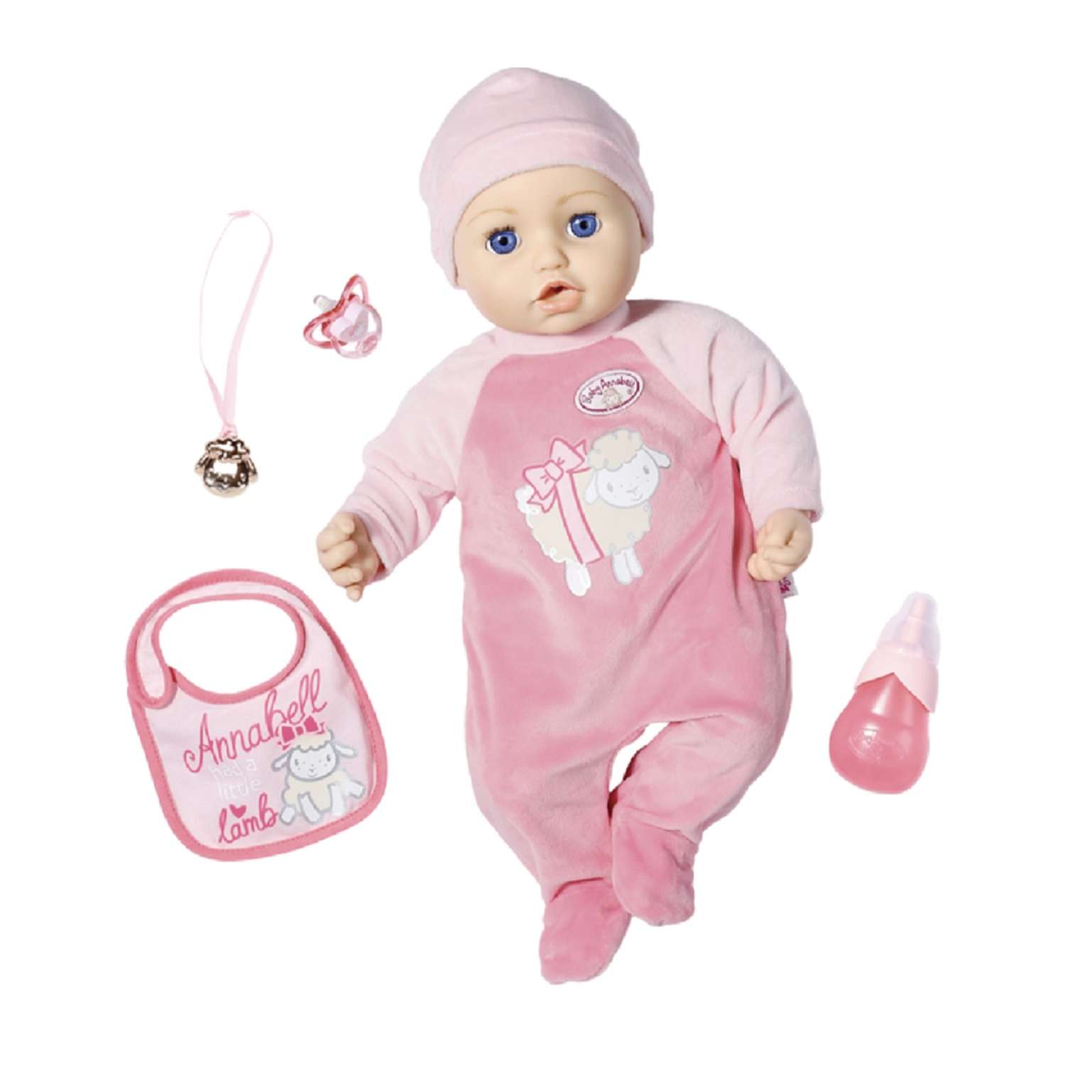 Кукла Zapf Creation Baby Annabell многофункциональная 43 см 706-367 - фото 1