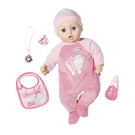 Кукла Zapf Creation Baby Annabell многофункциональная 43 см