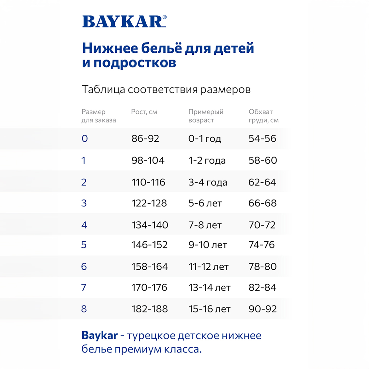 Трусы 3 шт Baykar BR3980микс - фото 2