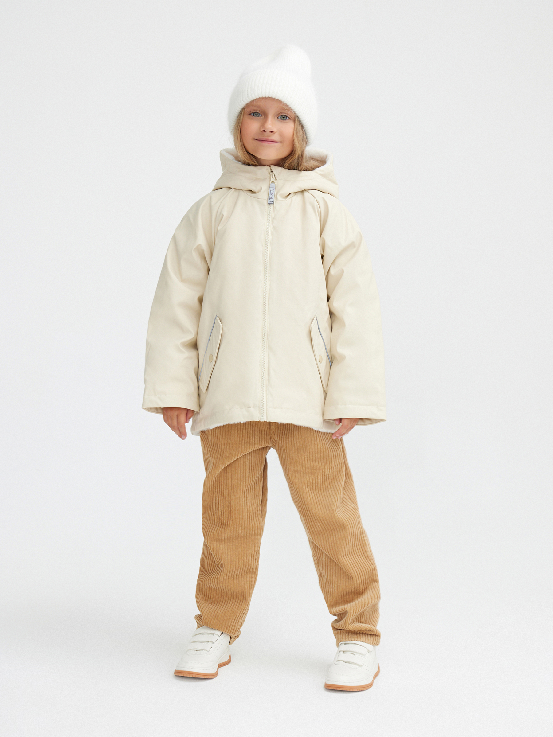 Куртка Totti Kids AW23TKG011/Куртка-дождевик/Кремовый - фото 1