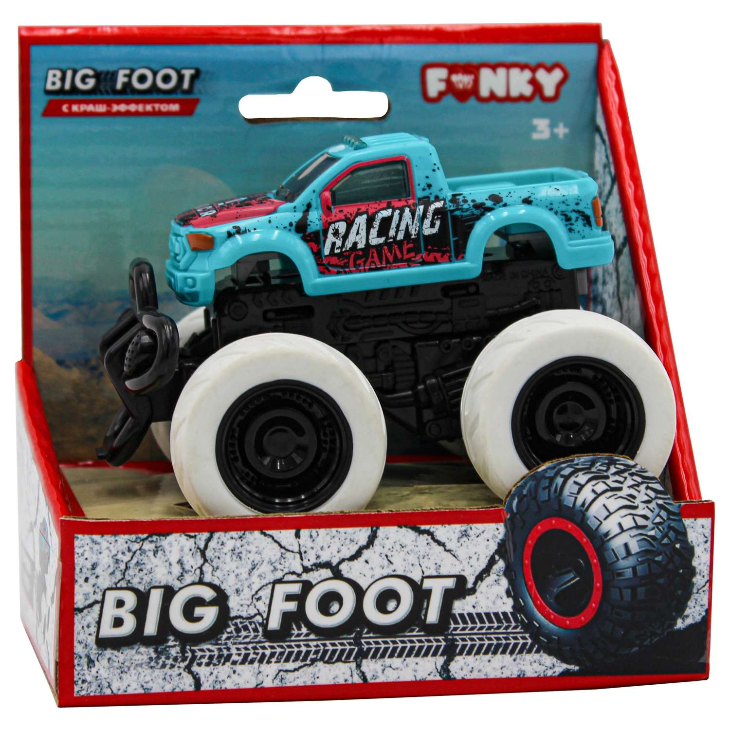 Автомобиль Funky Toys голубой 60007 - фото 3
