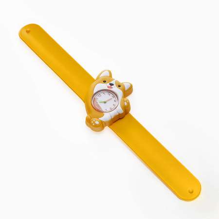 Часы Sima-Land наручные детские «Корги» ремешок силикон