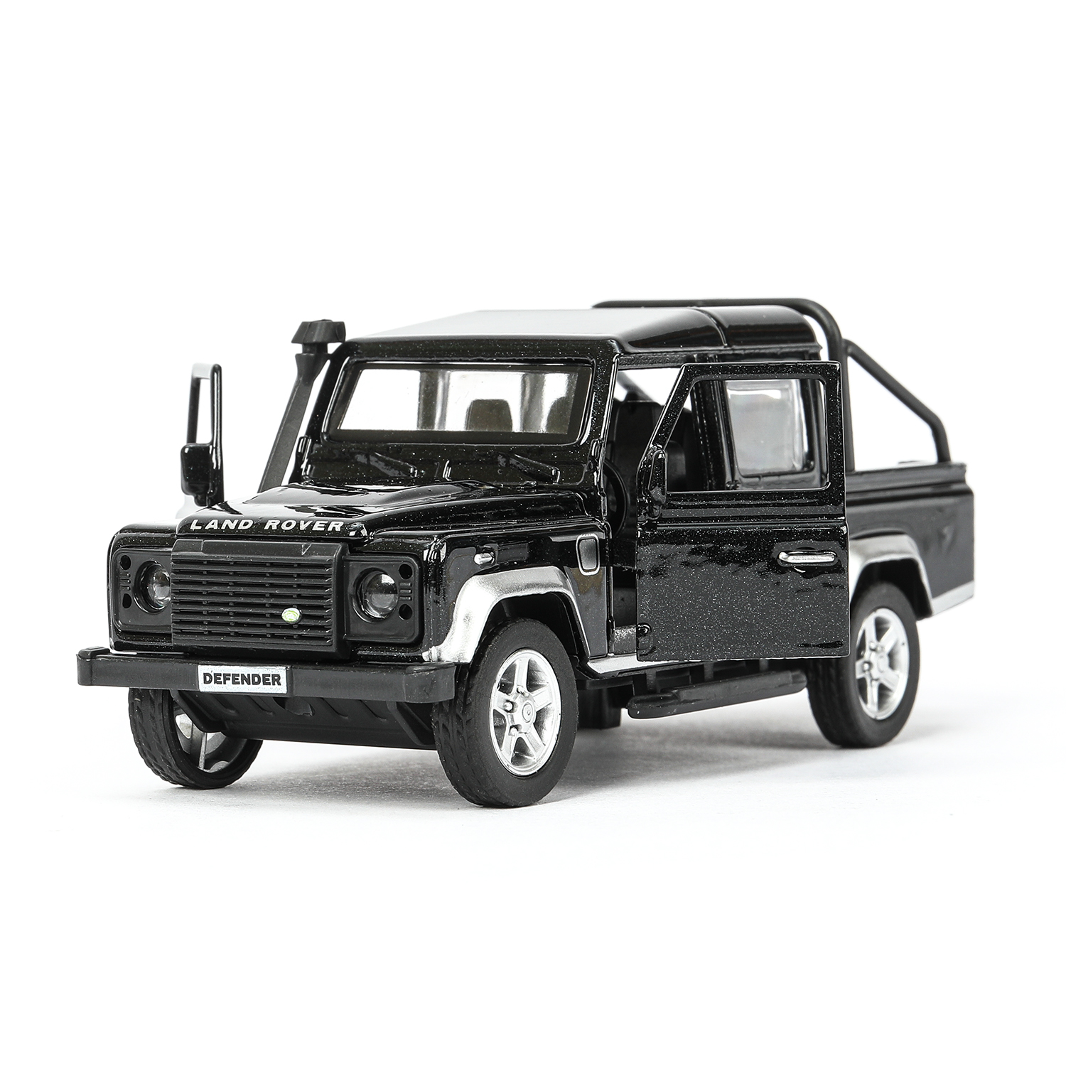 Автомобиль Технопарк Land Rover черный 392041 - фото 4