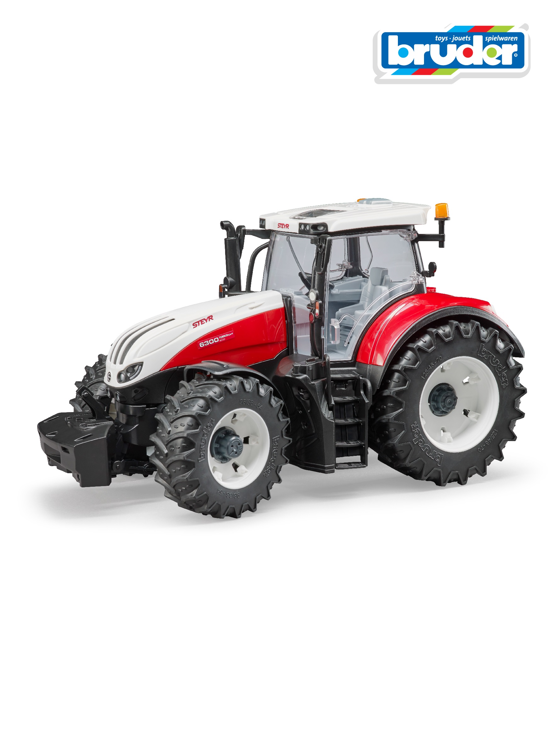 Игрушка BRUDER Трактор Steyr 6300 Terrus CVT купить по цене 5876 ₽ в  интернет-магазине Детский мир