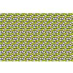 Плед флисовый Сирень Лимончики 90х140 см двусторонний