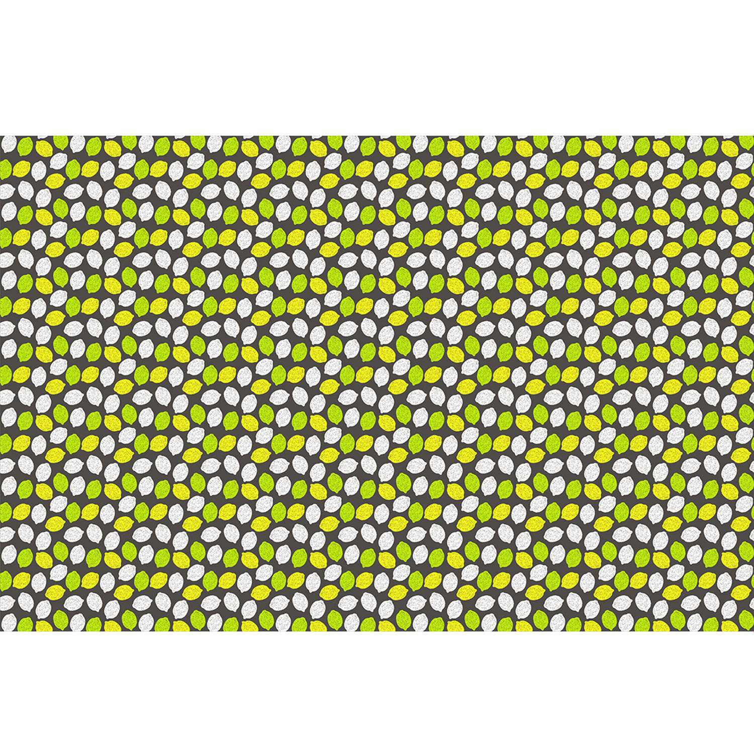 Плед флисовый Сирень Лимончики 90х140 см двусторонний - фото 1