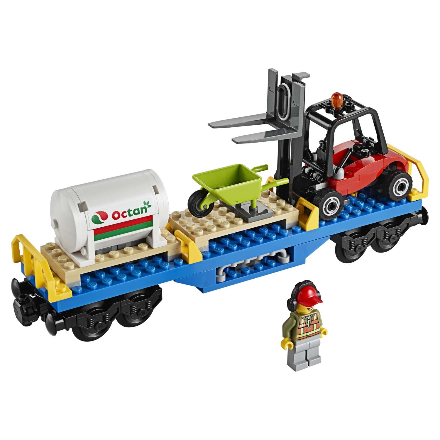 Конструктор LEGO City Trains Грузовой поезд (60052) - фото 14