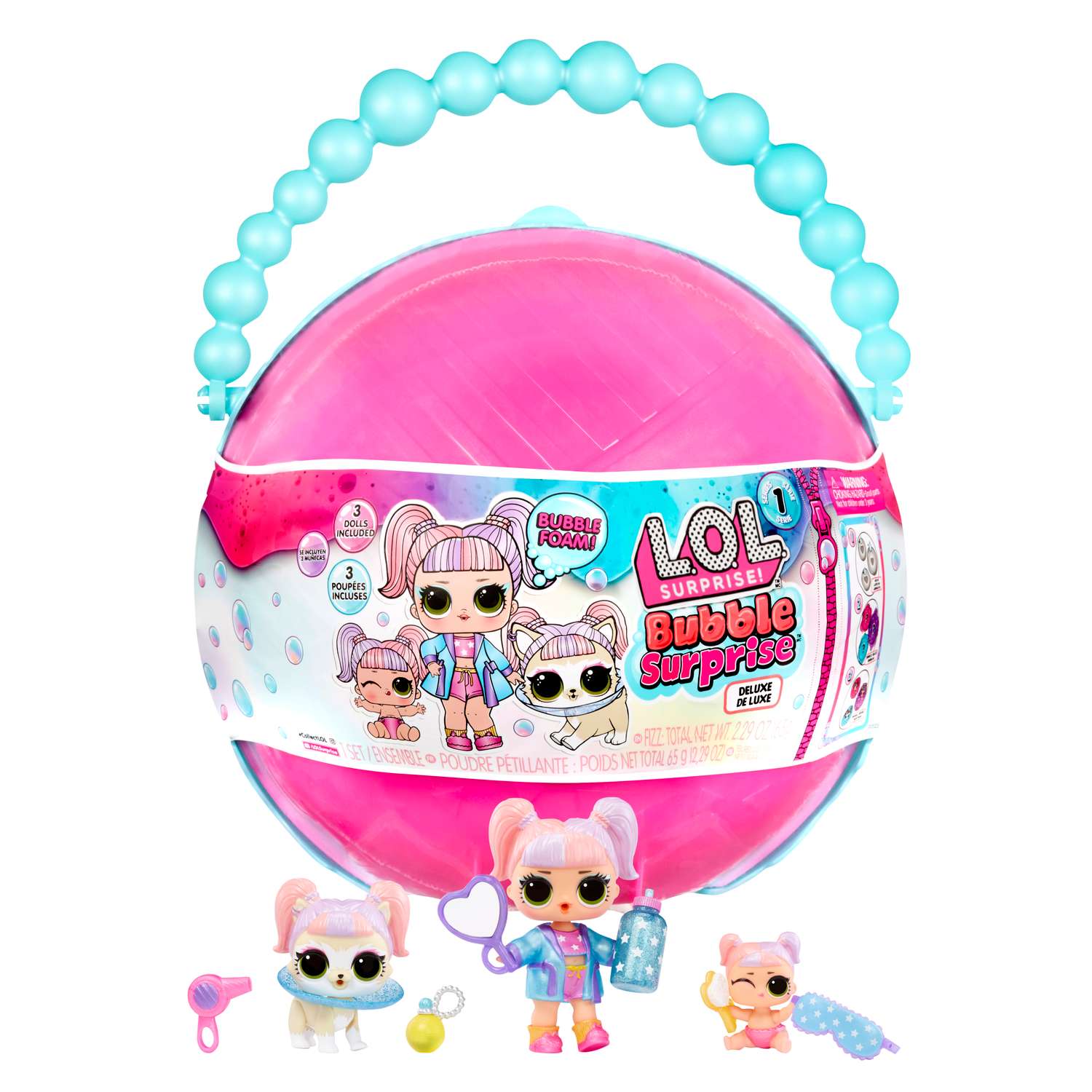 Кукла LOL Surprise Bubble Surprise Deluxe в непрозрачной упаковке (Сюрприз) 119845EU 119845EU - фото 1