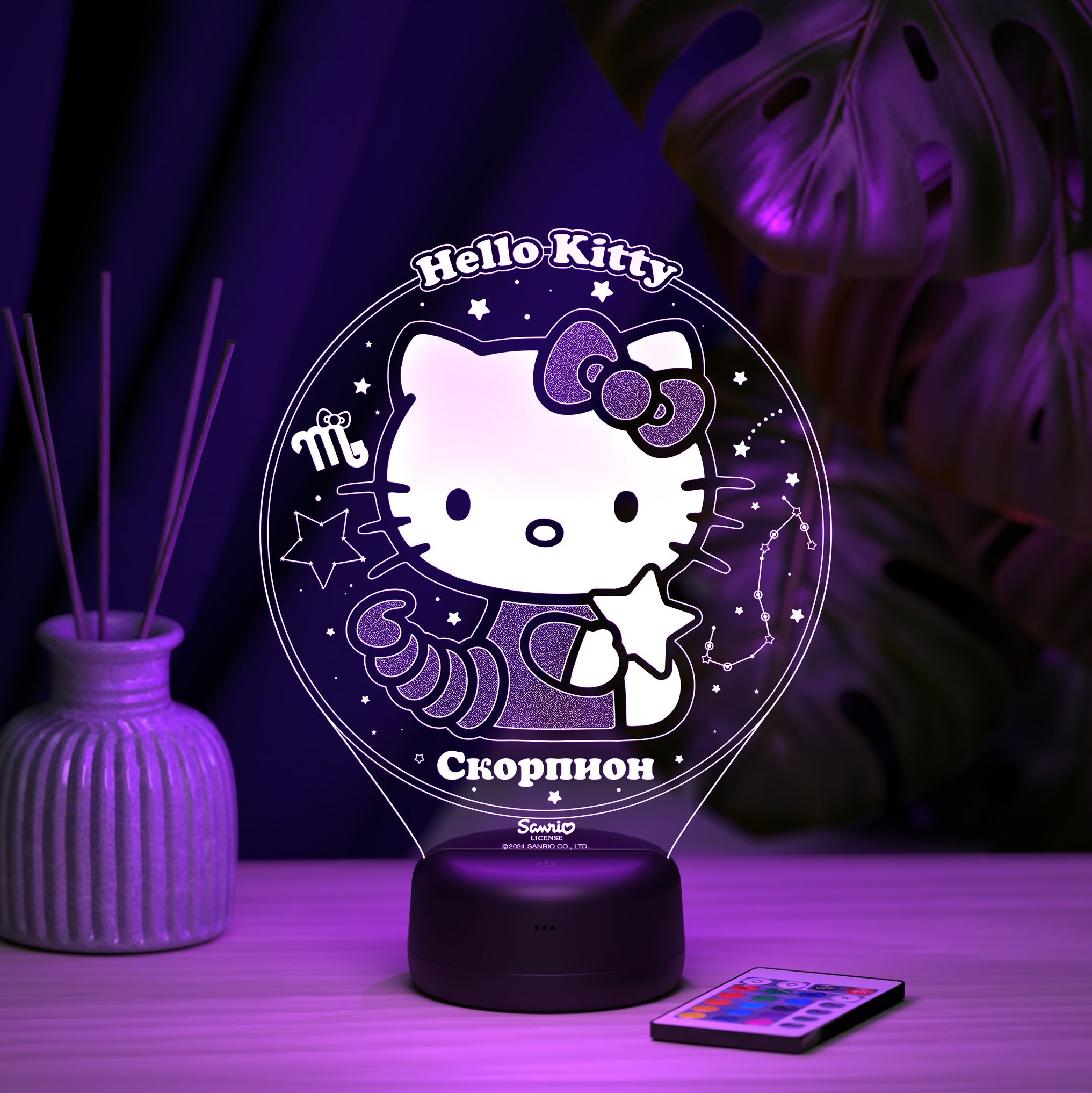 Ночник Hello Kitty Скорпион - фото 12