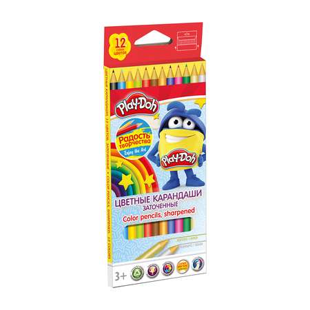 Цветные карандаши Kinderline 12 цв