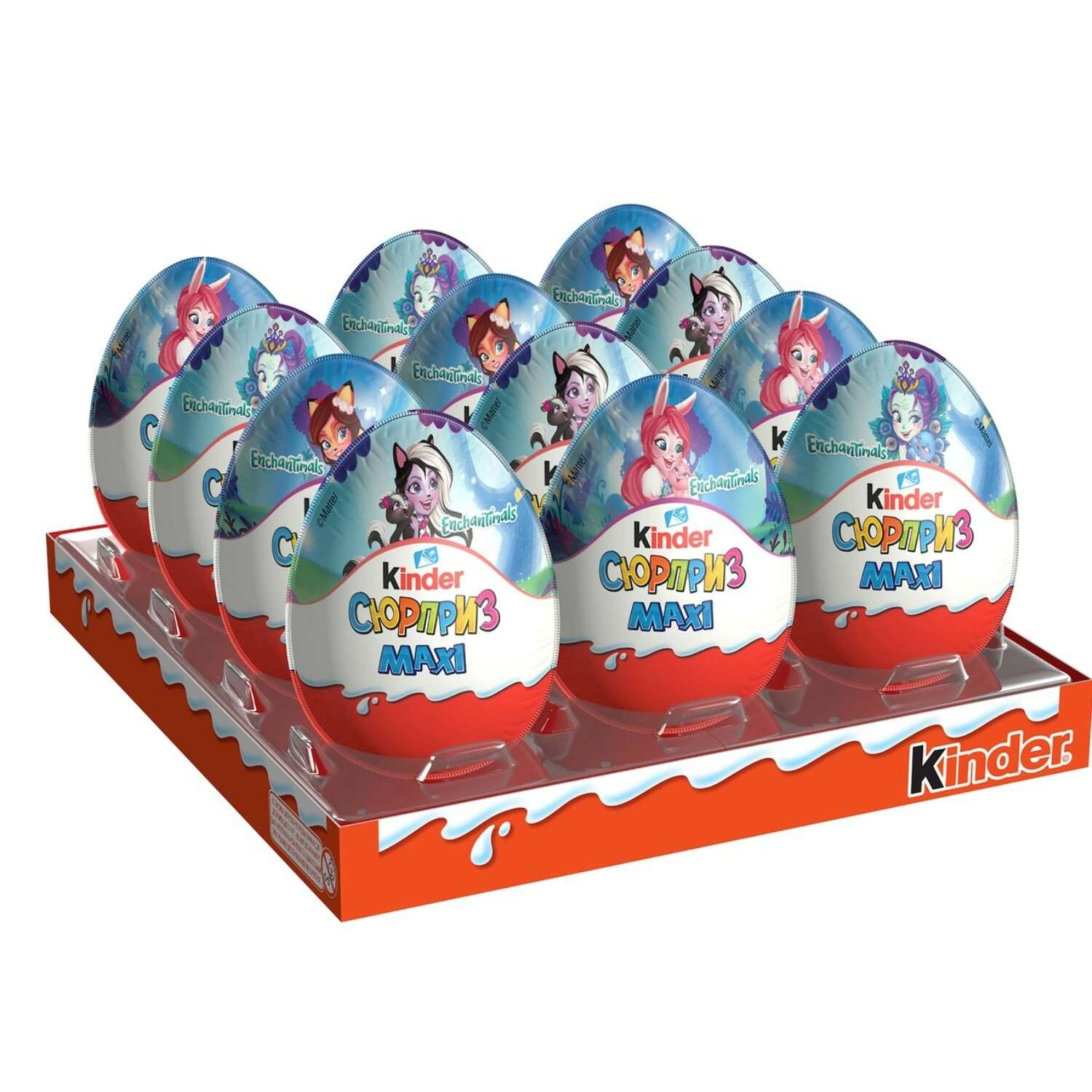 Яйцо шоколадное Kinder Макси Лето для девочек 100г в ассортименте - фото 6