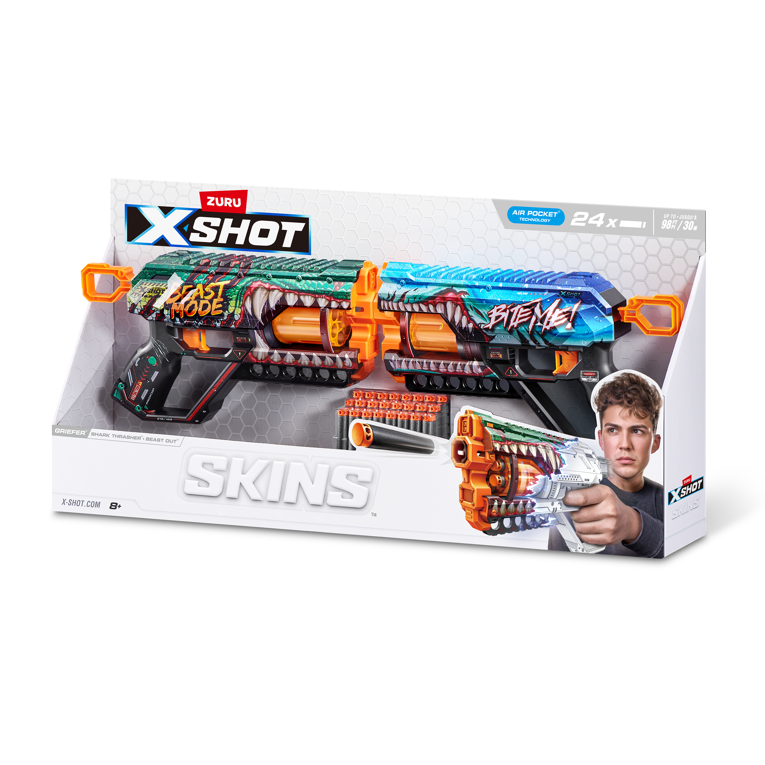 Бластер Zuru XSHOT  Skins - фото 10