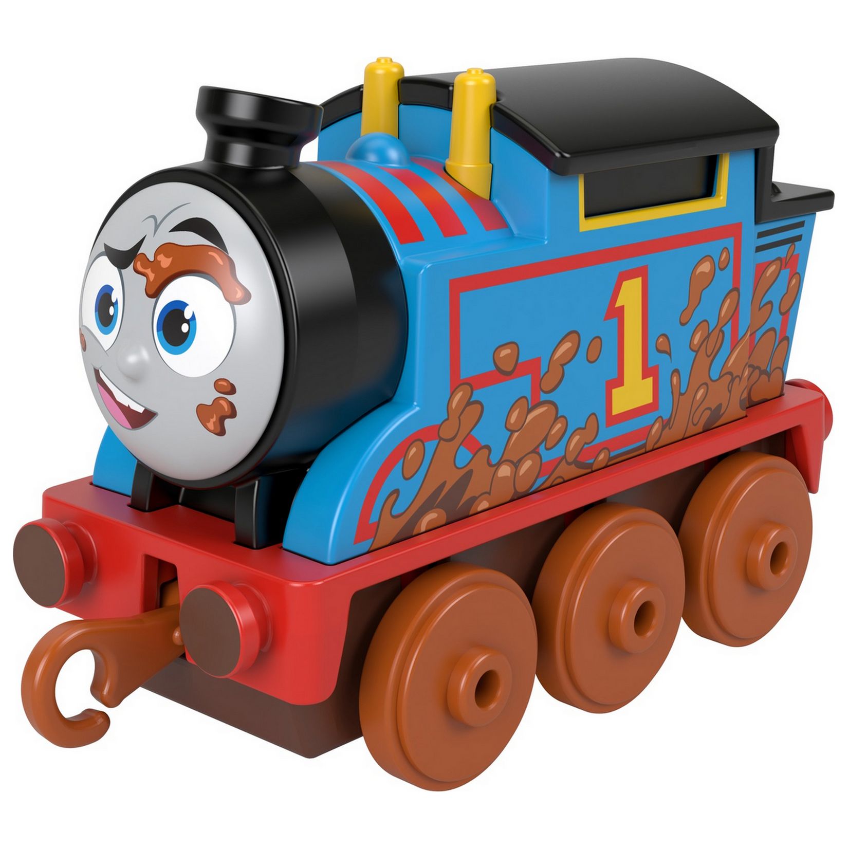 Паровозик Thomas & Friends Герои мультфильмов малый Томас HHN35 HFX89 - фото 1