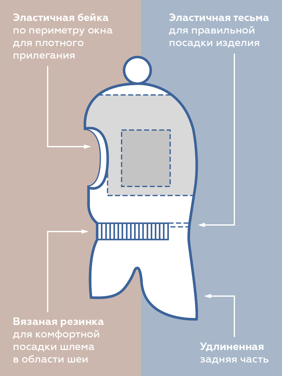 Шапка-шлем JUMBI 21-2015-78 - фото 5