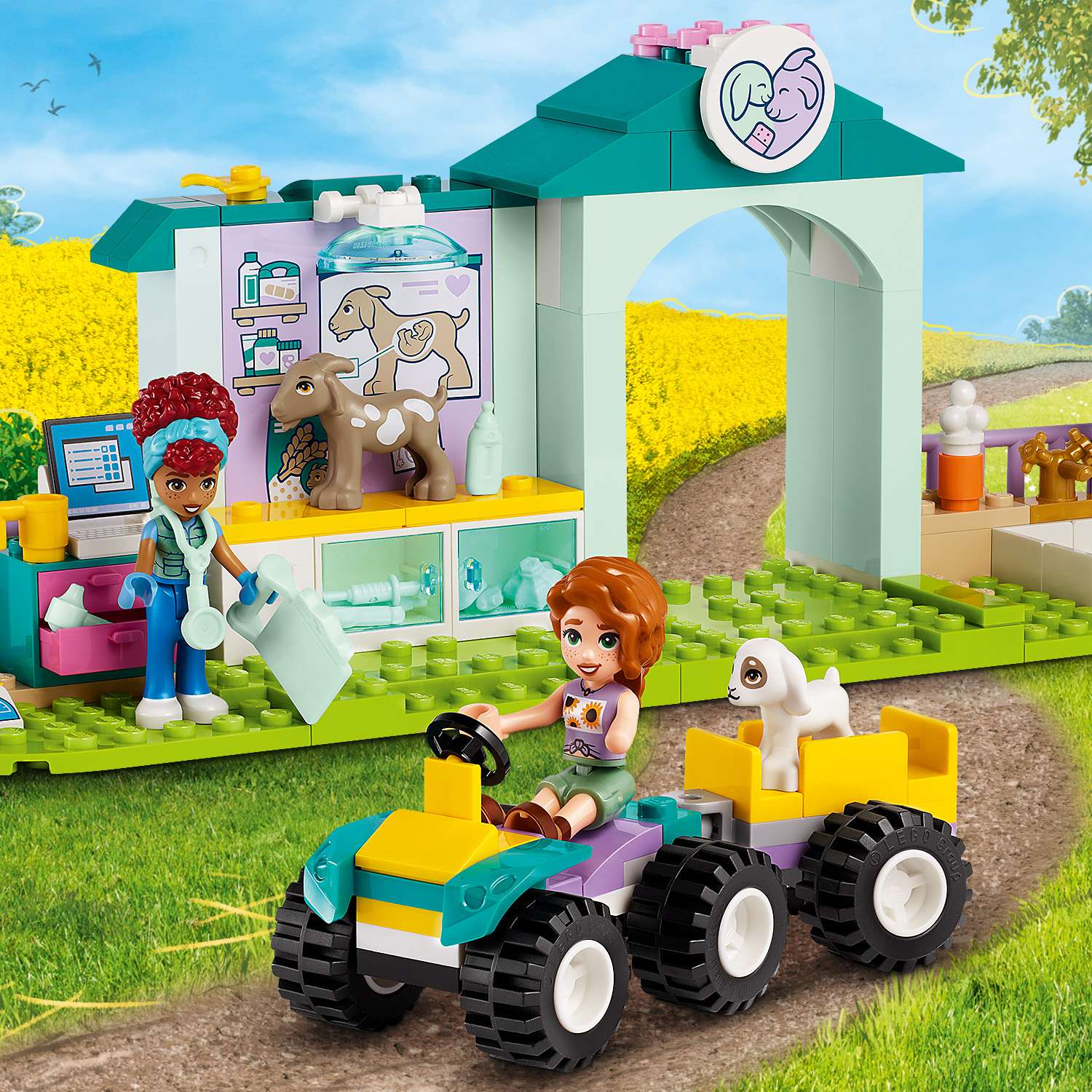 Конструктор LEGO Friends Ветеринарная клиника для сельскохозяйственных животных 42632 - фото 6