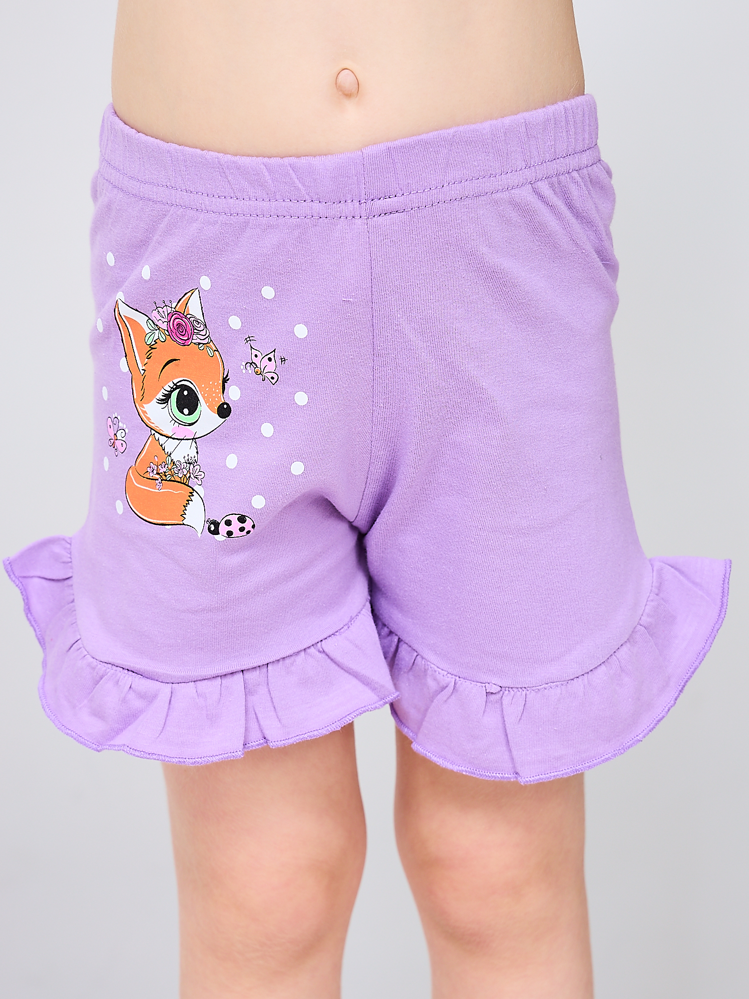 Костюм Mil Art kids 1902201548SUIT-SHORTS-LISICHKA-VIOLET - фото 8