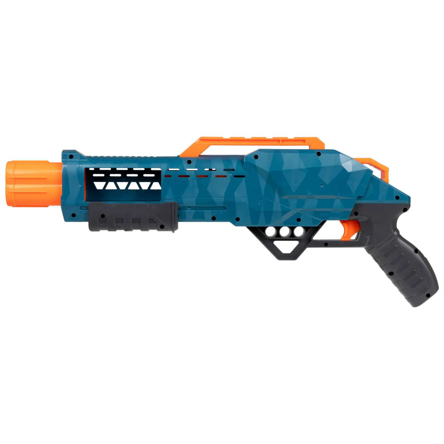 Бластер с мягкими пулями FunMax 1TOY Детское игрушечное оружие пистолет для мальчиков 2 стволa 10 снарядов - фото 5
