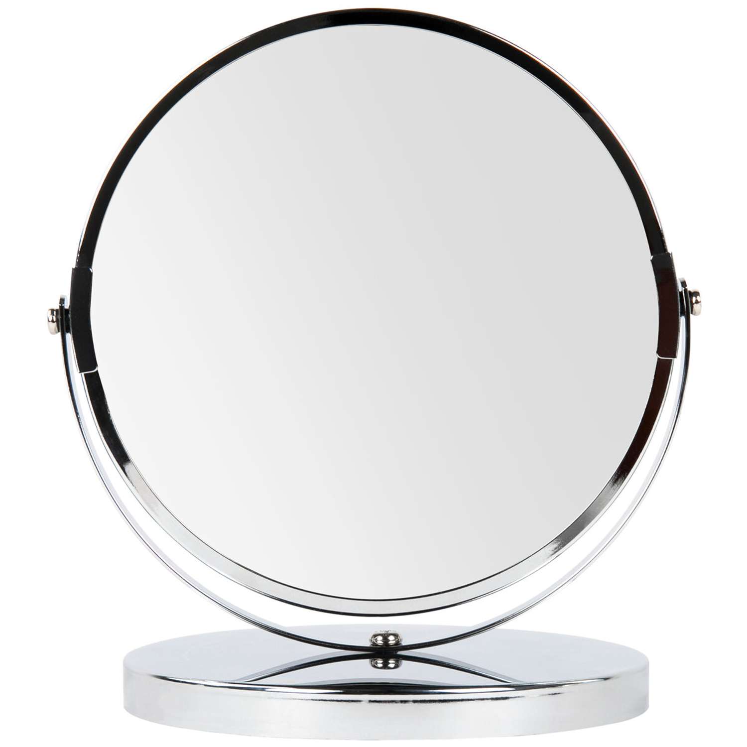 Зеркало для ванной комнаты Brabix косметическое настольное круглое для макияжа Д-17 см двухстороннее с увеличением - фото 10