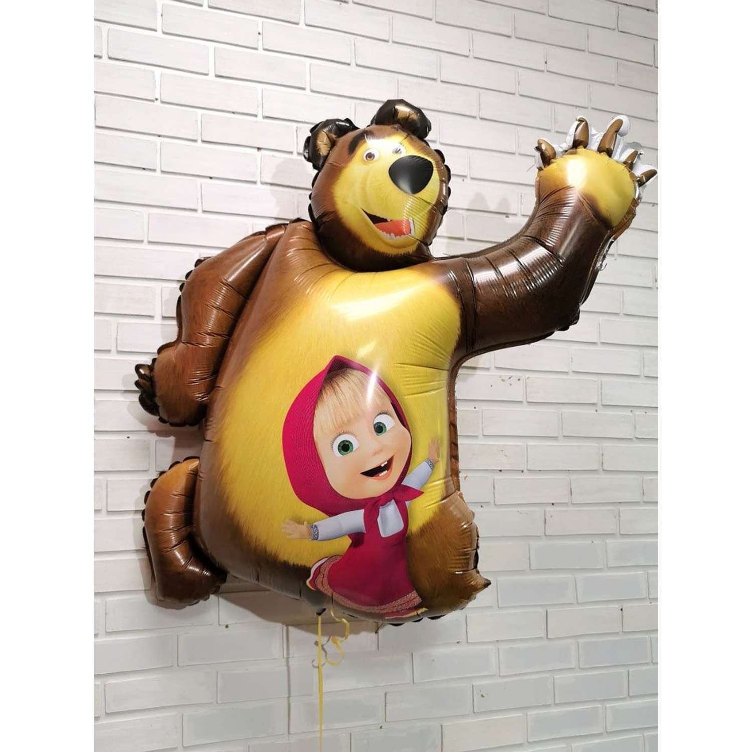 Воздушный шар GRABO фигура Маша и Медведь 89 см - фото 2