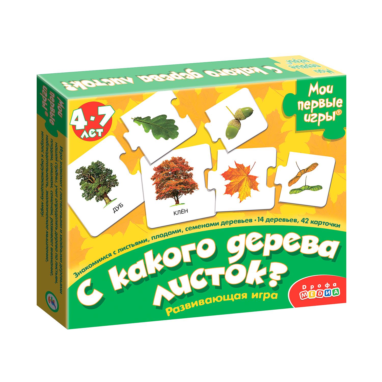 Развивающая игра Дрофа-Медиа С какого дерева листок 2896