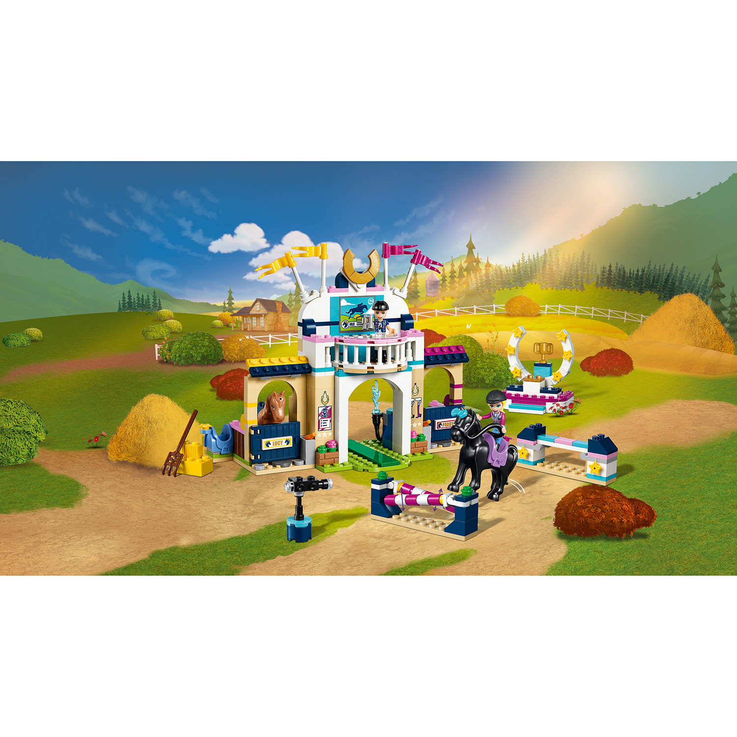 Конструктор LEGO Friends Соревнования по конкуру 41367 - фото 6