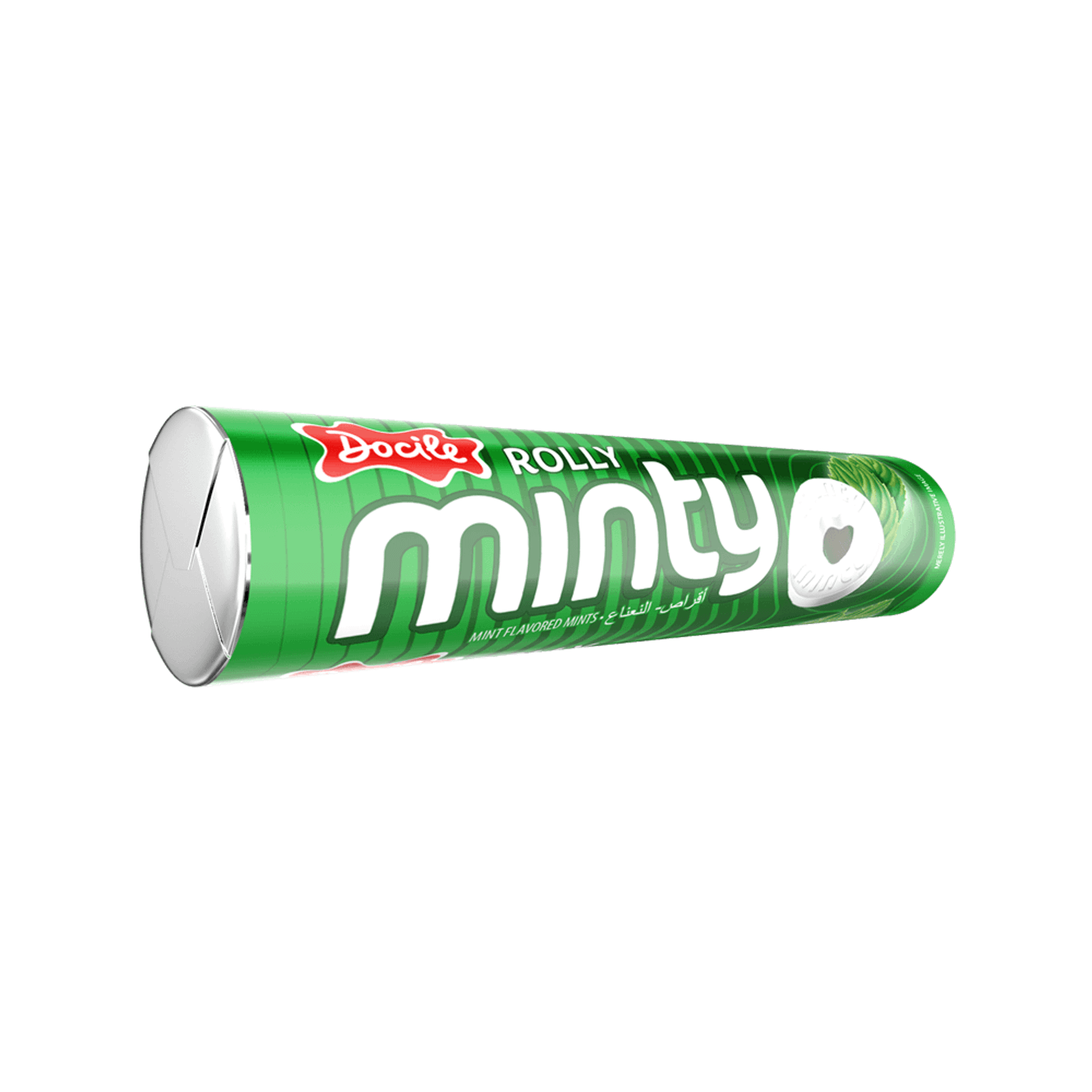 Конфеты Docile Rolly mini mint Мята 29г - фото 1