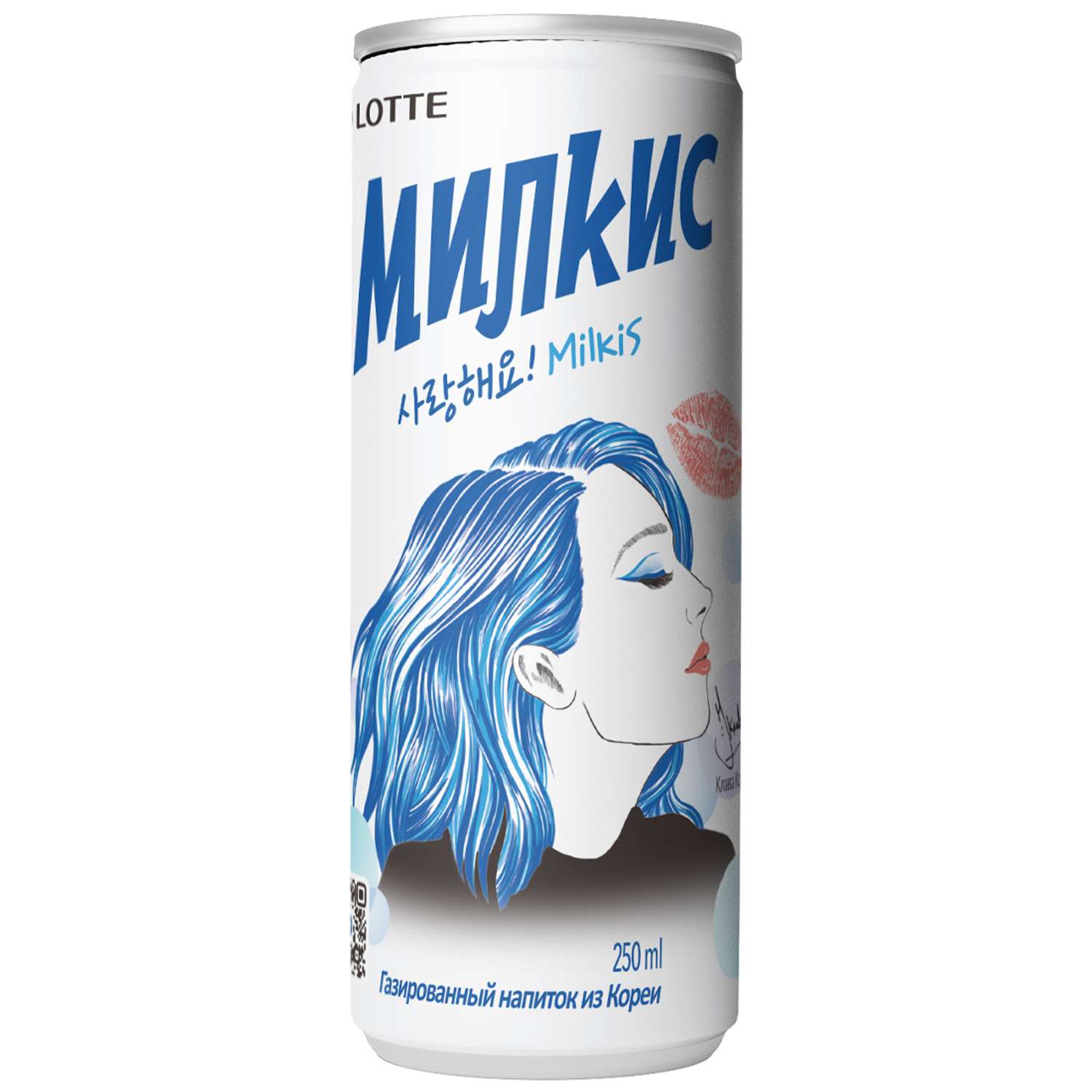 Напиток безалкогольный Lotte Милкис газированный 0.25л - фото 1