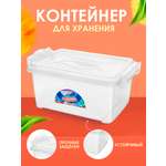 Контейнер elfplast для хранения прозрачный 22 л 44x31.5x21.5 см