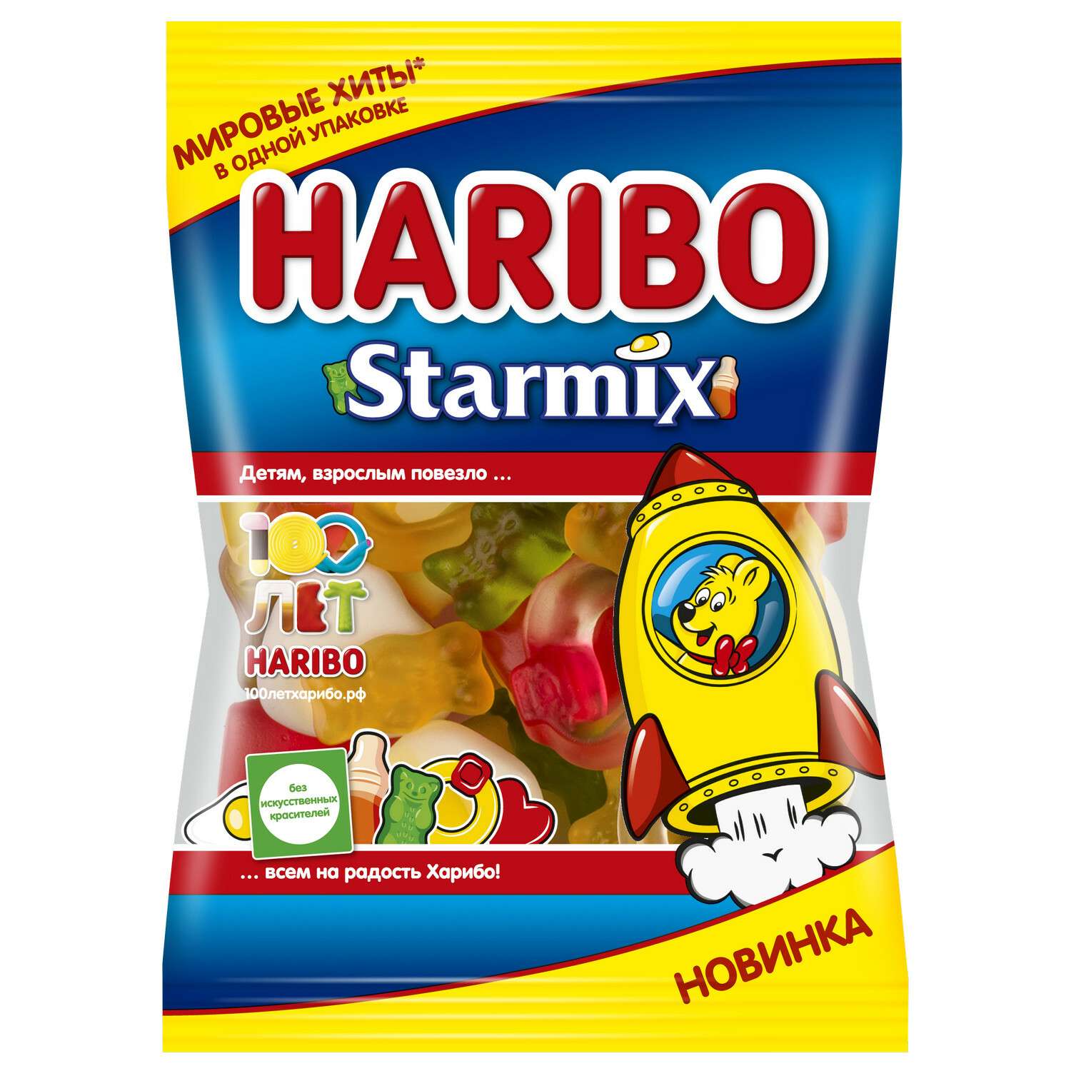 Мармелад жевательный HARIBO Стармикс 80г - фото 1