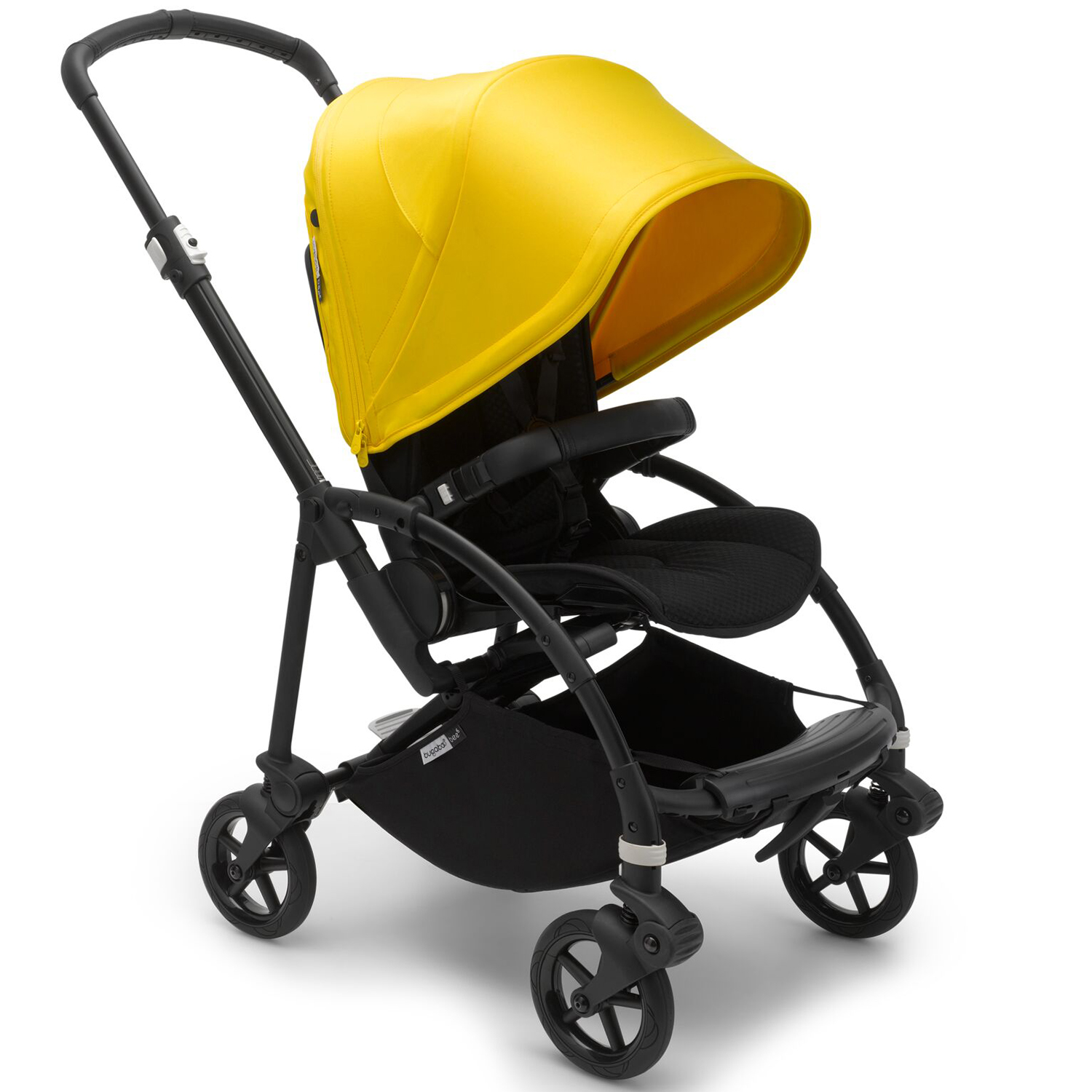 Коляска прогулочная Bugaboo Bee6 Complete Black-Lemon-Yellow 500304LM01 - фото 13