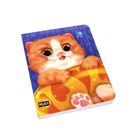 Блокнот-скетчбук Проф-Пресс Meowbook Рыжий котик