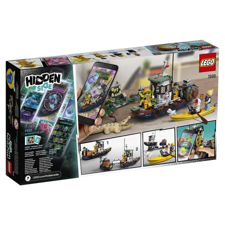 Конструктор LEGO Hidden Side Старый рыбацкий корабль 70419