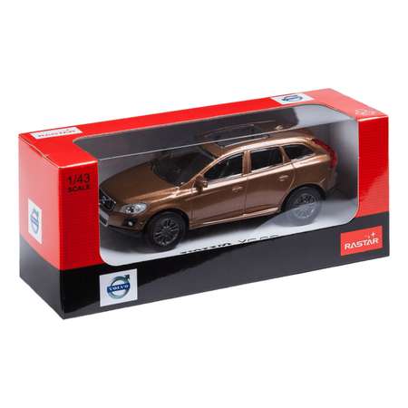 Машинка Rastar Volvo XC60 1:43 Бронзовая