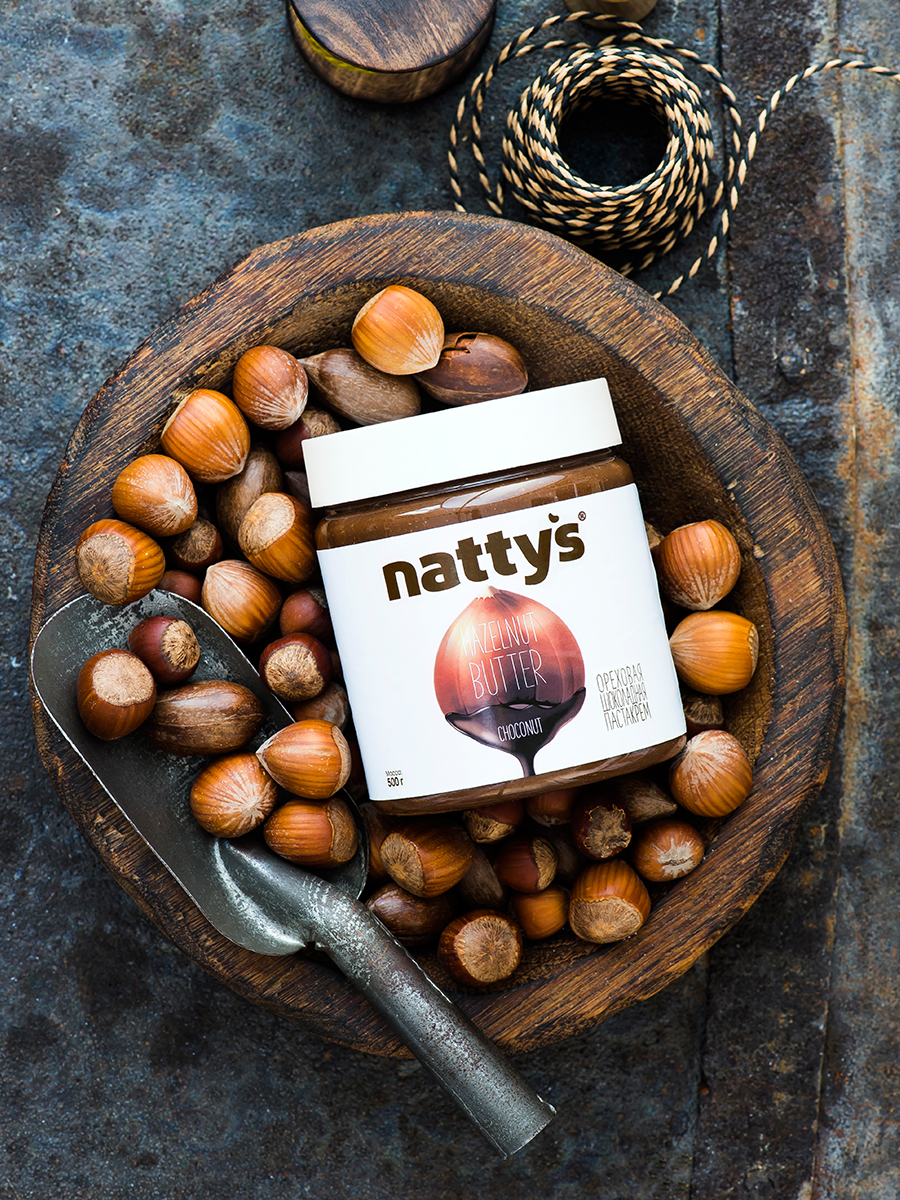 Паста фундучно - арахисовая Nattys Choconut с какао и мёдом 525 г - фото 7