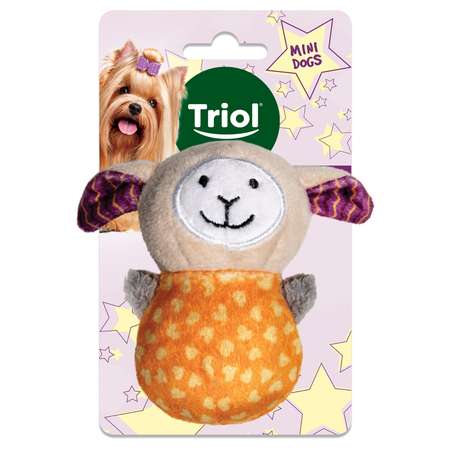 Игрушка для собак Triol Mini dogs мягкая Овечка 8.5см