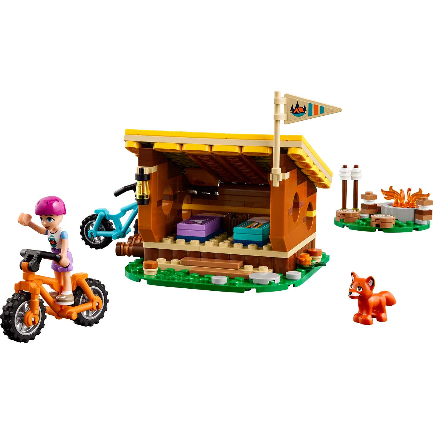 Конструктор детский LEGO Friends Уютные домики в летнем лагере - фото 3