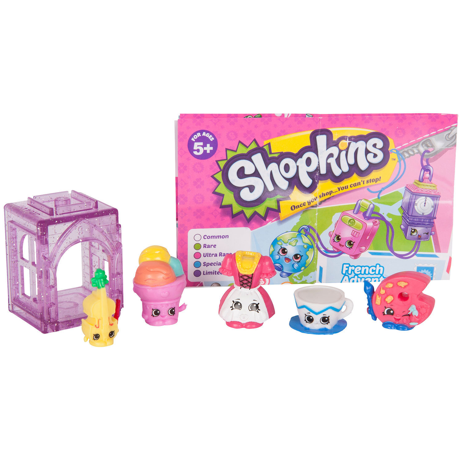 Набор фигурок Shopkins 5шт Европа в непрозрачной упаковке (Сюрприз) - фото 13