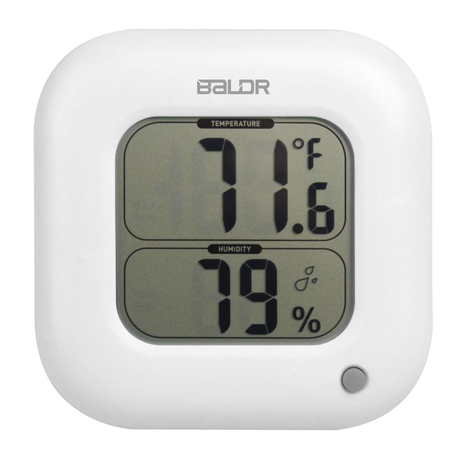 Цифровой термогигрометр Baldr белый - фото 6